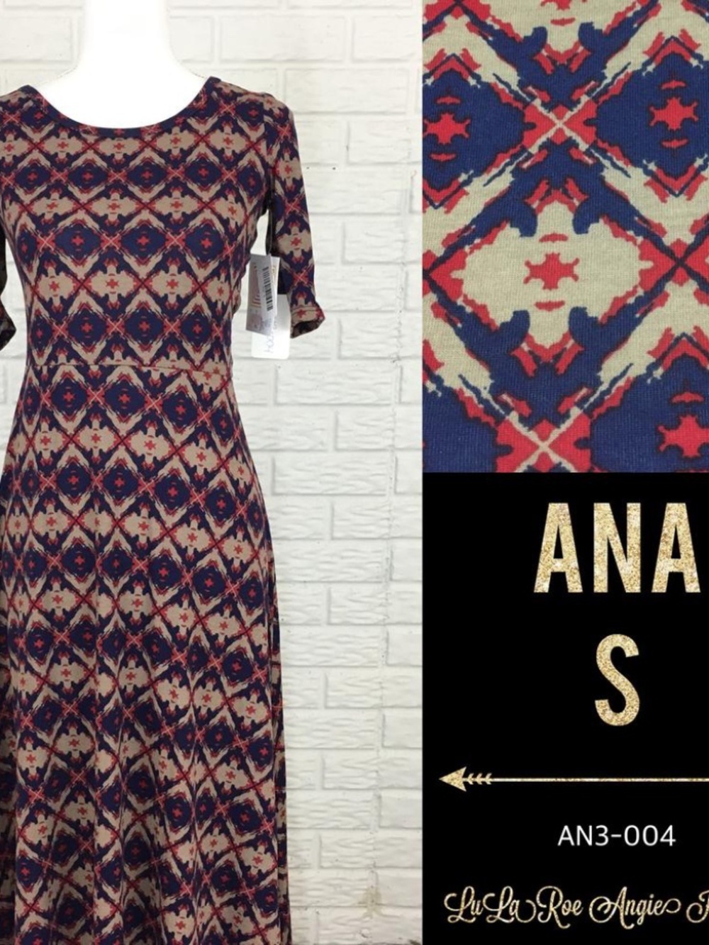 LuLaRoe Ana Maxi Dress
